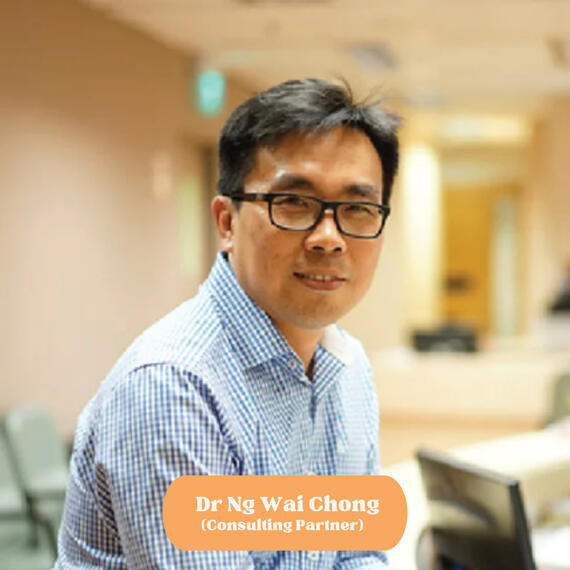 Pease Logo Dr. Ng Wai Chong, Head of Clinical Development at Home Nursing Foundation and Founder of NWC Longevity Practice, specializing in dementia care and healthy aging in Singapore.
